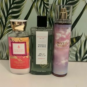 Bath and Body Works 3p Set